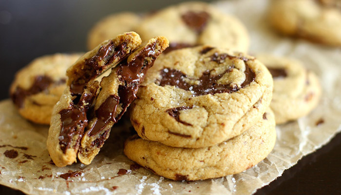 Sea Salt Chocolate Chip Cookie