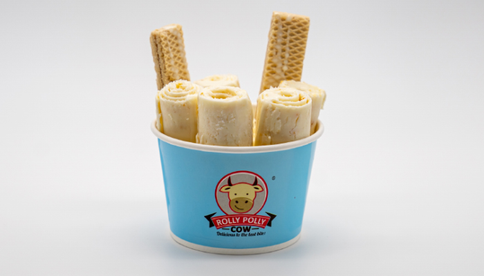 Delicious Milkcake Kulfi Ice Cream Rolls