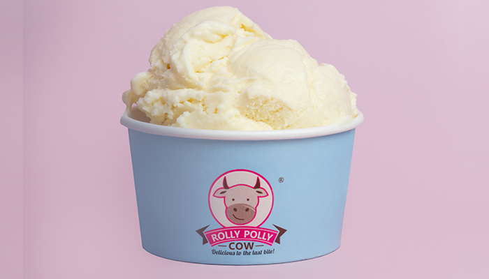 Vanilla Rolly Polly Scoops