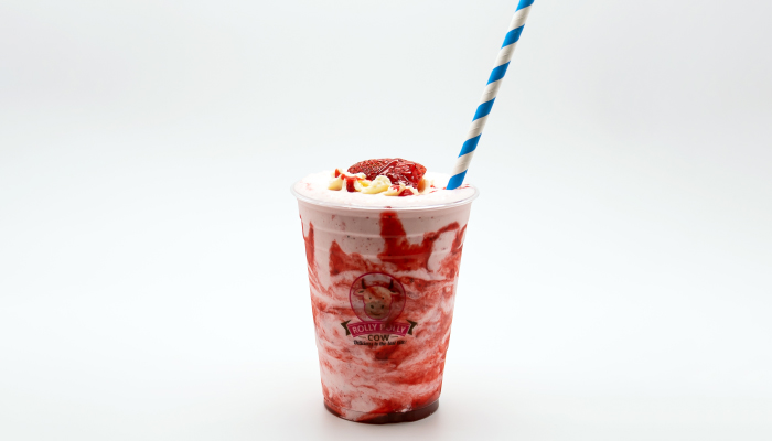 Strawberry Rolly Polly Shakes